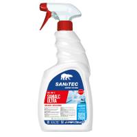 Detergente alcolico per superfici e tessuti Sanialc Ultra - 750 ml - Sanitec - 1841-S - 8054633839126 - DMwebShop