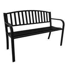Panca da giardino Hollywood - in acciaio verniciato - 75 x 50 x 120 cm - Garden Friend P1362223