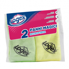 Panni Magici in microfibra - 38 x 38 cm - conf. 2 pezzi Logex Professional A1LX-1425