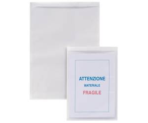 Buste autoadesive Iesti Strip - PVC - A5 - 15 x 21 cm - trasparente - conf. 5 pezzi - Sei Rota - 321521 - DMwebShop