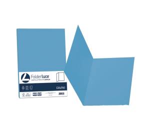 Cartelline semplici Luce - 200 gr - 25 x 34 cm - azzurro - conf. 50 pezzi - Favini - A50G664 - 8007057262063 - DMwebShop