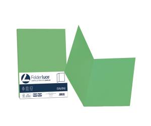Cartelline semplici Luce - 200 gr - 25 x 34 cm - verde - conf. 50 pezzi - Favini - A50D664 - 8007057262032 - DMwebShop