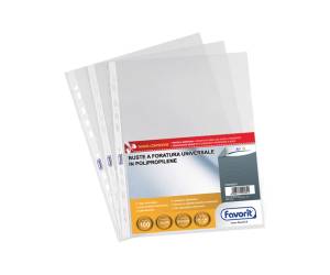 Buste forate Special PP - Air - buccia - 22 x 30 cm - trasparente - conf. 100 pezzi - Favorit - 100460054 - 8006779001851 - DMwebShop
