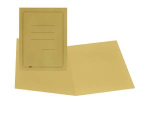 Cartelline semplici - con stampa - cartoncino Manilla - 145 gr - 25 x 34 cm - giallo - conf. 100 pezzi - Cart. Garda - CG0113MFSXXAK04 - DMwebShop
