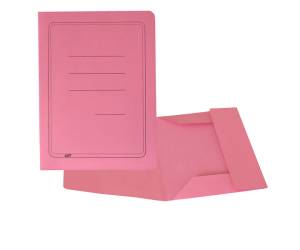 Cartelline 3 lembi - con stampa cartoncino Manilla - 200 gr - 25 x 33 cm - rosa - conf. 50 pezzi - Cart. Garda - CG0111MLSXXAJ11 - 8001182001863 - DMwebShop