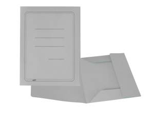 Cartelline 3 lembi - con stampa - cartoncino Manilla - 200 gr - 25 x 33 cm - grigio - conf. 50 pezzi - Cart. Garda - CG0111MLSXXAJ09 - 8001182017499 - DMwebShop