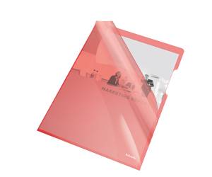 Cartelline a L PVC liscio - 21 x 29,7 cm - rosso cristallo - conf. 25 pezzi - Esselte - 55433 - 5902812554335 - DMwebShop