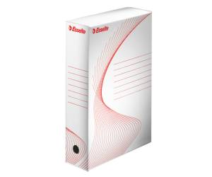 Scatola archivio Boxy 80 - 24,5 x 34,5 cm - dorso 8 cm - conf. 10 pezzi - Esselte - 128003 - 3249441280030 - DMwebShop