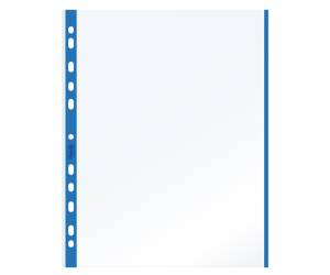 Buste forate con banda colorata Linear buccia - 21 x 29,7 cm - blu - conf. 10 pezzi - Favorit - 100460032 - 8006779318508 - DMwebShop
