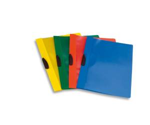 Cartellina con molla Video Clipper - PPL - 22 x 30 cm - giallo - conf. 10 pezzi - Fellowes - F006GI - 8015687007640 - DMwebShop