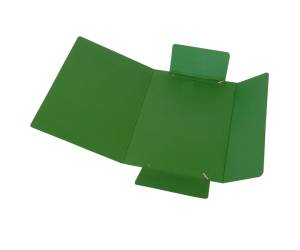 Cartellina con elastico presspan 3 lembi - 700 gr - 25 x 34 cm - verde - conf. 10 pezzi - Cart. Garda - CG0032PBXXXAE03 - 8001182007520 - DMwebShop