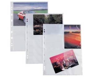 Buste forate Atla F - porta foto 8 spazi - 10 x 15 cm - trasparente - conf. 10 pezzi - Sei Rota - 662501 - 8004972012872 - DMwebShop