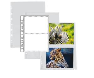 Buste forate Atla F - porta foto 4 spazi - 15 x 21 cm - trasparente - conf. 10 pezzi - Sei Rota - 662503 - 8004972012896 - DMwebShop