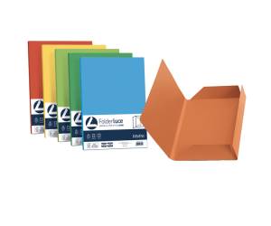 Cartelline 3 lembi Luce - 200 gr - 24,5 x 34,5 cm - mix 5 colori - conf. 25 pezzi - Favini - A50X434 - 8007057263916 - DMwebShop