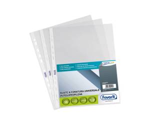 Buste forate Special PP Superior liscio 21 x 29,7 cm trasparente - 2709