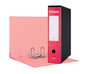 Registratore Essentials G75 dorso 8 cm protocollo 23 x 33 cm rosso - 119