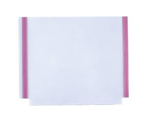 Tasche GS adesive con soffietto PVC 22 x 18 cm trasparente - 4210