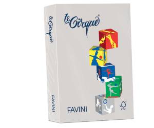Carta Le Cirque - A4 - 160 gr - grigio pastello 109 - conf. 250 fogli - Favini - A74U304 - 8025478320698 - DMwebShop