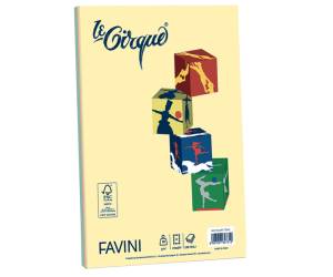 Carta Le Cirque - A4 - 80 gr - mix 4 colori pastello - conf. 200 fogli - Favini - A71X414 - 8007057627114 - DMwebShop
