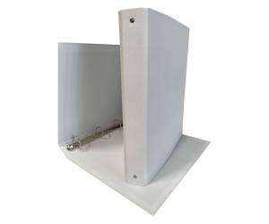 Raccoglitore King - 4 anelli tondi 30 mm - dorso 4 cm - f.to utile 22 x 30 cm - rivestimento in PPL - bianco - Starline - CPPL4-30BI - 8033509011781 - DMwebShop