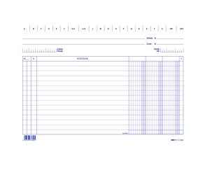 Schede in cartoncino 3 colonne - 17 x 24 cm - orizzontale - conf. 100 pezzi - Edipro - E3369BL - 8023328356903 - DMwebShop