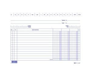 Schede in cartoncino 3 colonne - 15 x 21 cm - orizzontale - conf. 100 pezzi - Edipro - E3259BL - 8023328325916 - DMwebShop