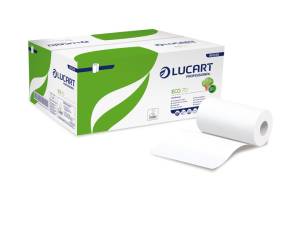 Asciugamani in rotolo Eco 70 Mini 2 veli goffratura micro 18,5 gr bianco - 378