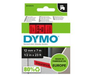 Nastro D1 450170 - 12 mm x 7 mt - nero-rosso - Dymo - S0720570 - 5411313450171 - DMwebShop