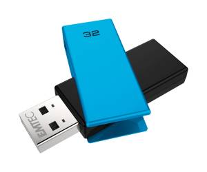 Memoria USB 2.0 - C350 - 32 Gb - Blu - Emtec - ECMMD32GC352 - 3126170159793 - DMwebShop