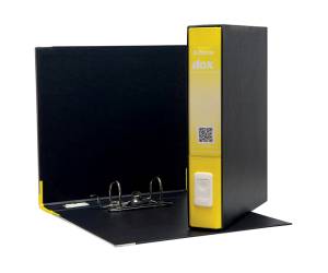 Registratore 4 dorso 5 cm commerciale 23 x 29,7 cm giallo - 3058