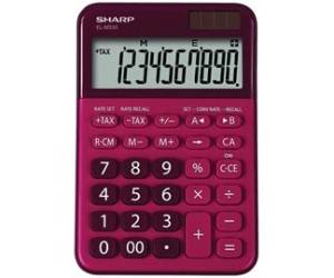 Calcolatrice da tavolo EL M335,10 cifre rosso Sharp - 2226