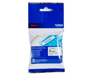 Nastro nero bianco MK221,9mm x 8mt - 108