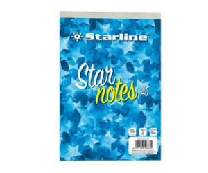 Blocco note StarNotes A5 - 60 fogli - 5 mm - 150 x 210 mm - 60 gr - conf. 10 pezzi - Starline - ODBLSTL2700A55M - 8025133106735 - DMwebShop