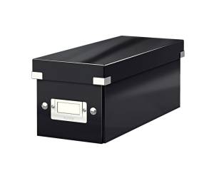Scatola archivio Click e Store - per CD - 14,3 x 13,6 x 35,2 cm - nero - Leitz - 60410095 - 4002432396740 - DMwebShop