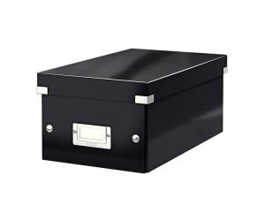 Scatola archivio Click e Store - per DVD - 20,6 x 14,7 x 35,2 cm - nero - Leitz - 60420095 - 4002432396764 - DMwebShop