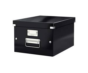 Scatola archivio Click e Store - 28,1 x 20 x 37 cm - A4 - nero - Leitz - 60440095 - 4002432396801 - DMwebShop