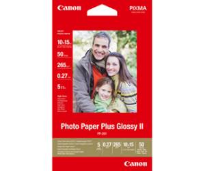 Carta fotografia lucida PP 201 II Plus 10x15cm 50 fogli - 9443