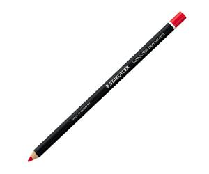 Matita Lumocolor Glasochrom - permanente - rosso - conf. 12 pezzi - Staedtler - 108 20-2 - 47007CNF01 - DMwebShop