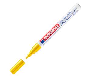 Marcatore 751 a vernice - punta fine - 1 - 2 mm - giallo - Edding - E-751 005 - 4004764953486 - DMwebShop