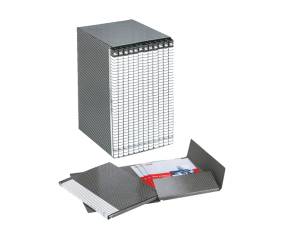 Gruppo Delso Line - 12 cartelle 2 lembi - con custodia - 32 x 25 cm - dorso 1,5 cm - Esselte - 390955040 - 8004157955048 - DMwebShop