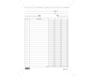 Schede in cartoncino 3 colonne - 29,7 x 21 cm - verticale bianco - conf. 100 pezzi - Edipro - E3563 - 8023328356316 - DMwebShop