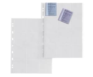 Buste porta matrici assegni - Atla MA - foratura universale - 12 tasche - trasparente - conf. 10 pezzi - Sei Rota - 662504 - 8004972016078 - DMwebShop