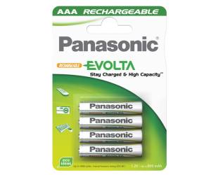 Pila Ministilo Infinium ricaricabili AAA - 1,2V - blister 4 pezzi - Panasonic - C307013 - 5410853045274 - DMwebShop