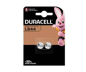 Micropila LR44 - 1,5 V - a pastiglia - alcalina - blister 2 pezzi - Duracell - DU23 - 5000394504424 - DMwebShop