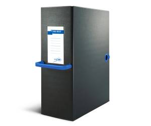 Scatola archivio Big Next - dorso 20 cm - 25 x 35 cm - nero-blu - Sei Rota - 68102007 - 8004972023847 - DMwebShop