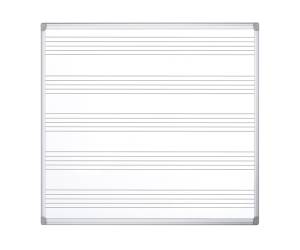 Lavagna magnetica Maya Musica pentagramma musicale 120 x 120 cm - 5390