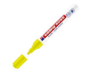 Marcatore a gesso liquido 4095 punta tonda da 2 a 3Mm giallo fluo - 2323