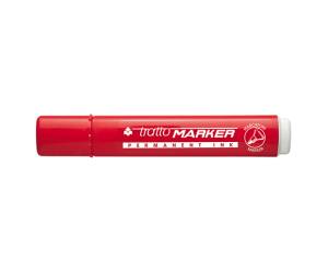 Marcatore permanente Marker punta tonda 2,5 mm rosso - 2347