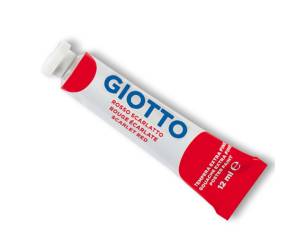 Tempera Tubo 4,12 ml rosso scarlatto - 6174