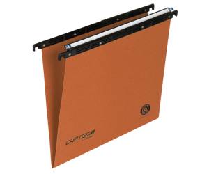 Cartella sospesa Cartesio - cassetto - interasse 33 cm - fondo V - 31,2 x 25 cm - arancio - conf. 50 pezzi - Bertesi - 100/330-B2 - 8058983260661 - DMwebShop